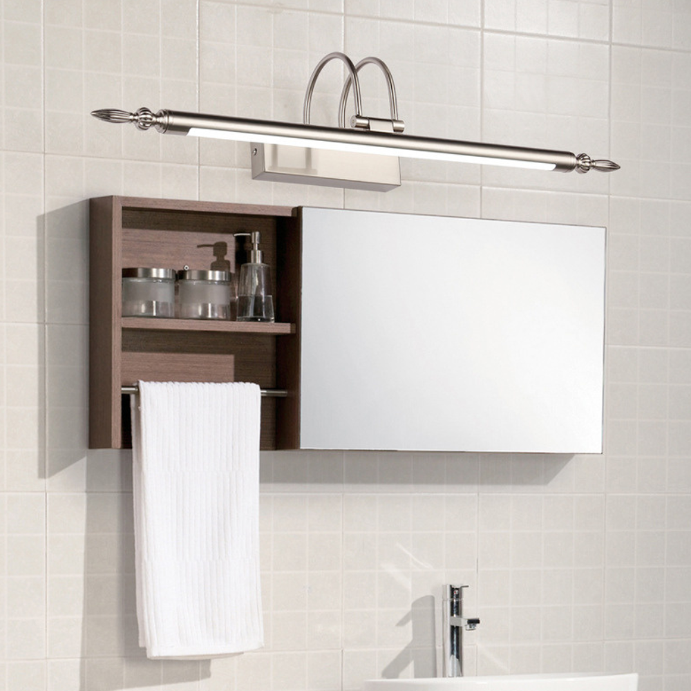 Arisha Applique Murale LED Linéaire Moderne, Métal, Noir, Salon/Salle de Bain - Neutralighting