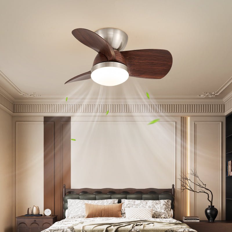 Plafonnier ventilateur Dyms installé dans un intérieur moderne