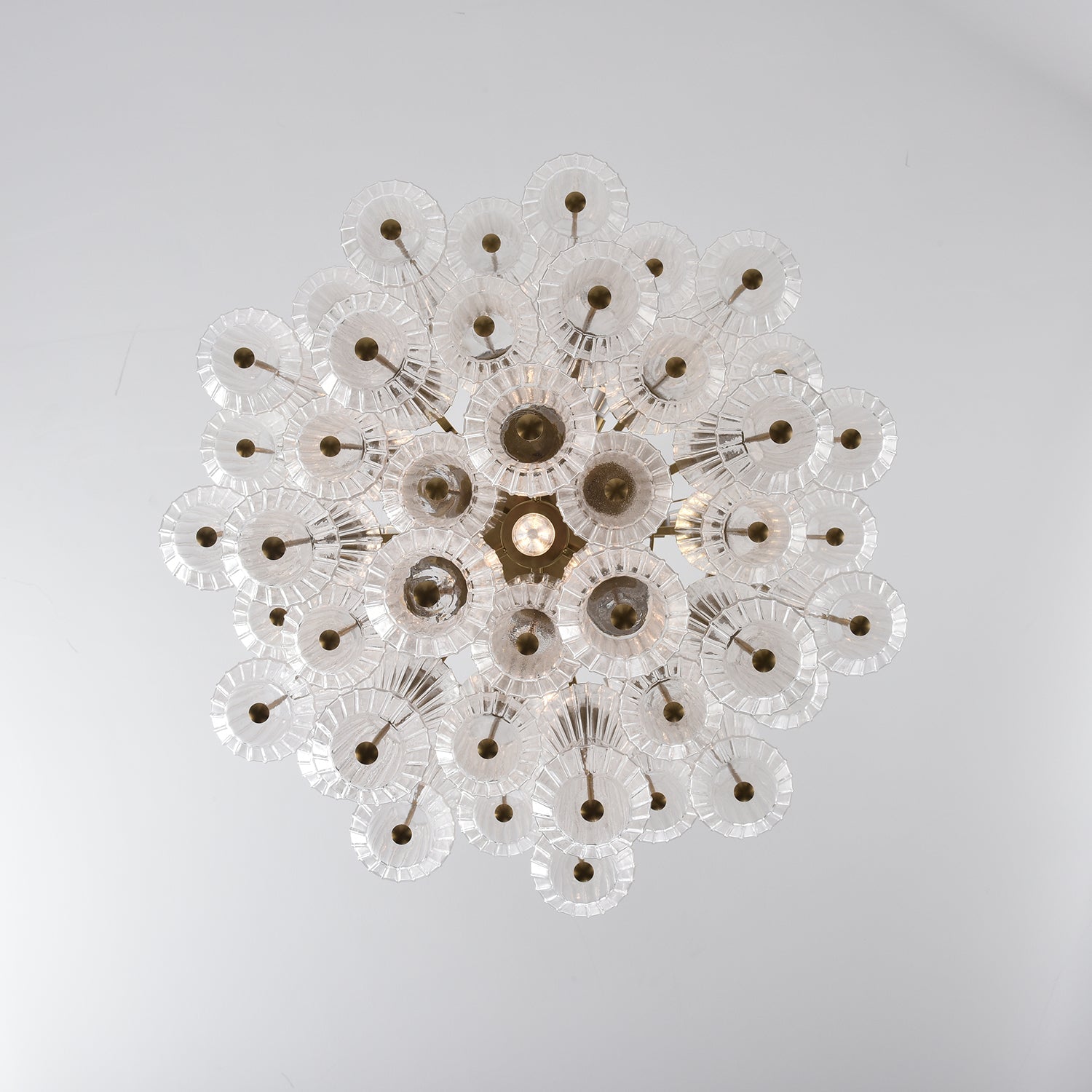 Aurora Chandelier Murano Glass Floral Cascade - Letslighting