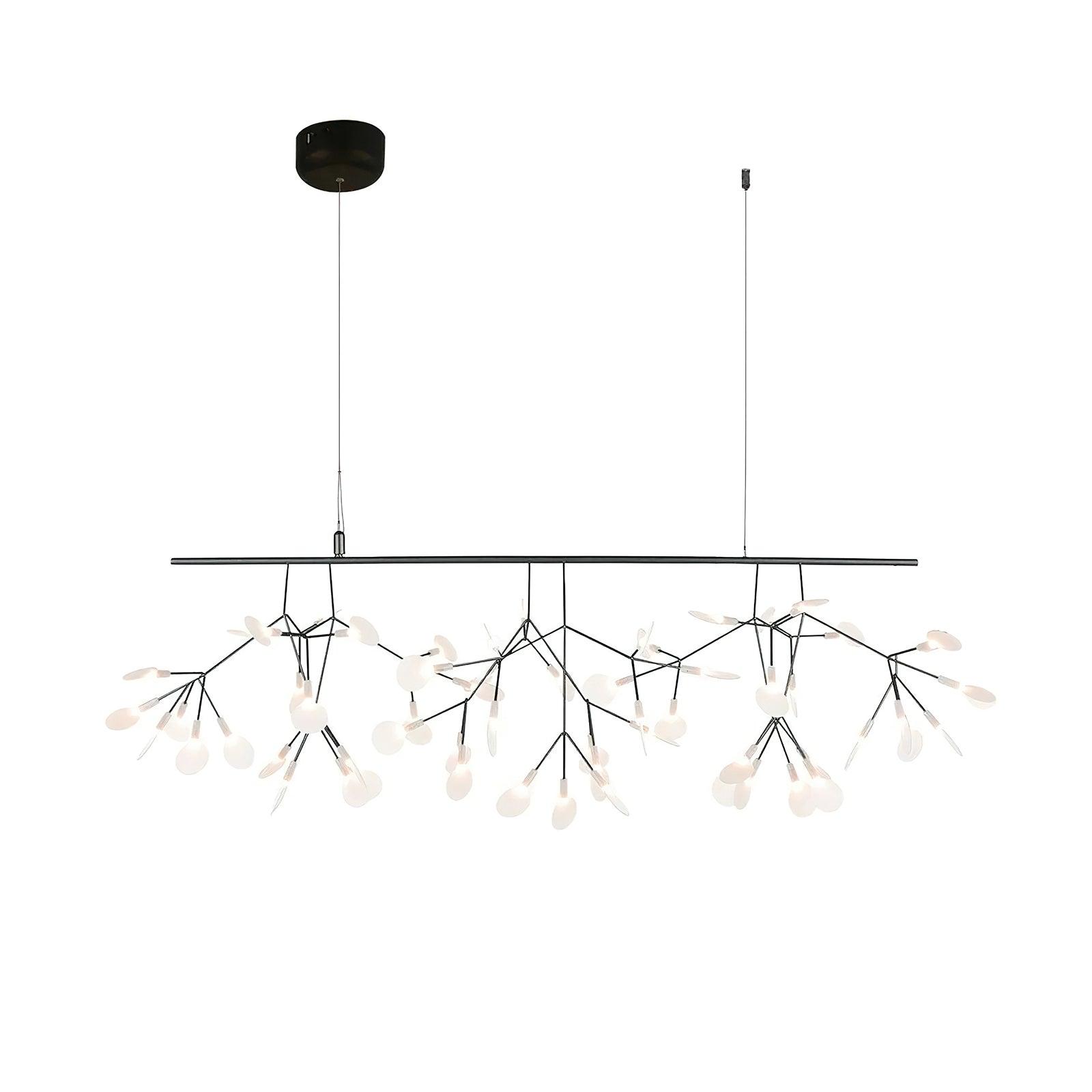 Lustra Chandelier LED À Branches Longues Et Linéaires Artistiques - Neutralighting