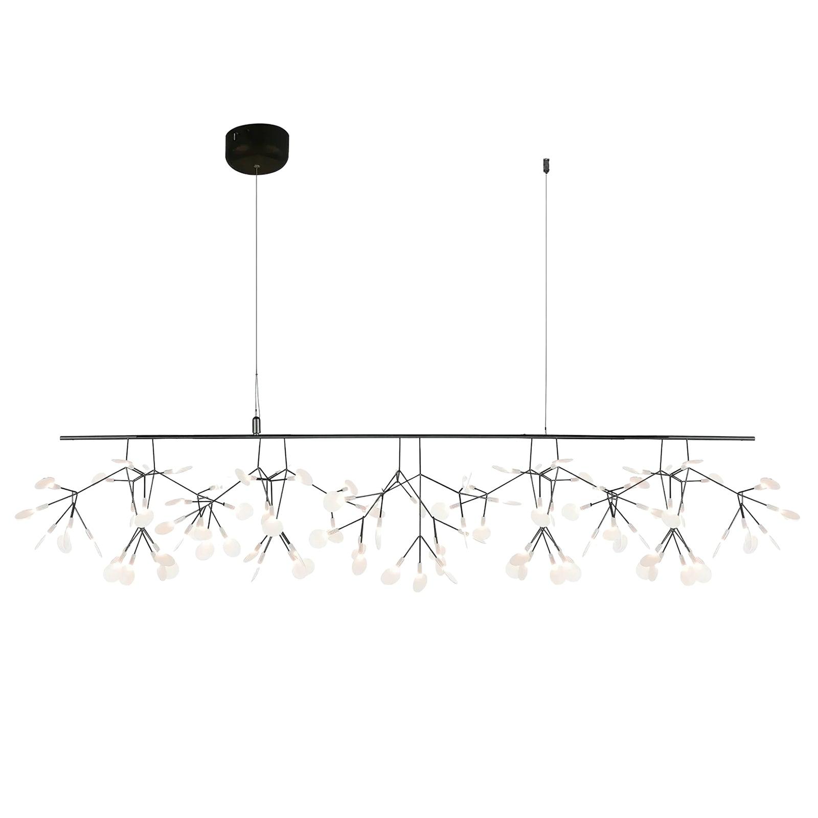 Lustra Chandelier LED À Branches Longues Et Linéaires Artistiques - Neutralighting