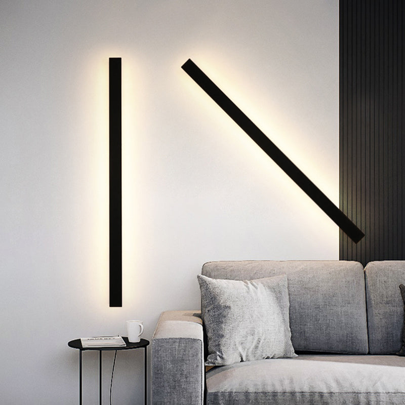 Elune Applique Murale Extérieur LED Étanche Minimaliste Métal Cour