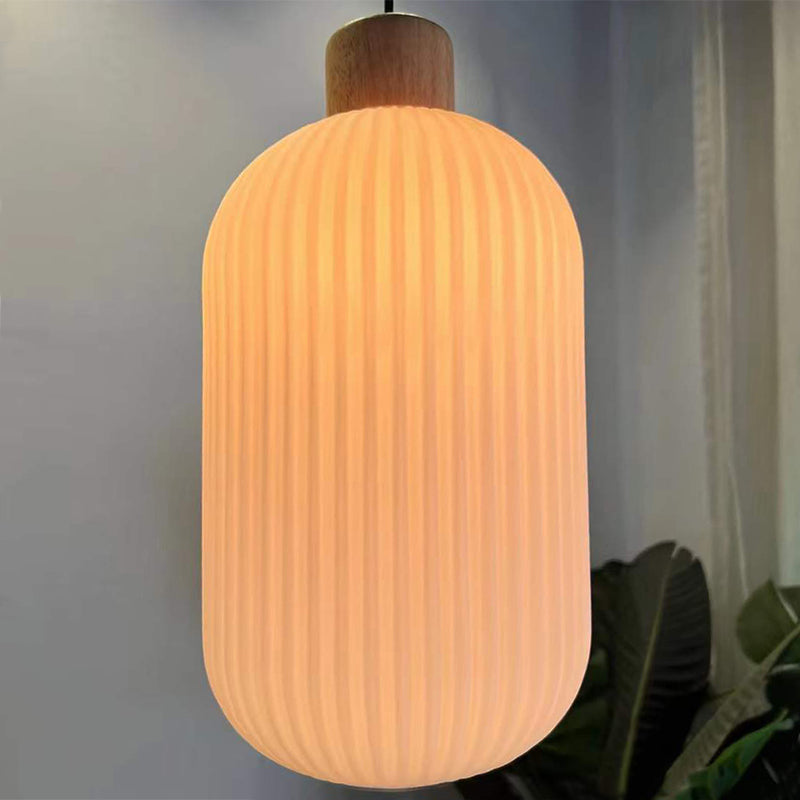 Muto Luminaires Suspension LED Moderne Bois/Verre Salon/Salle à manger - Neutralighting