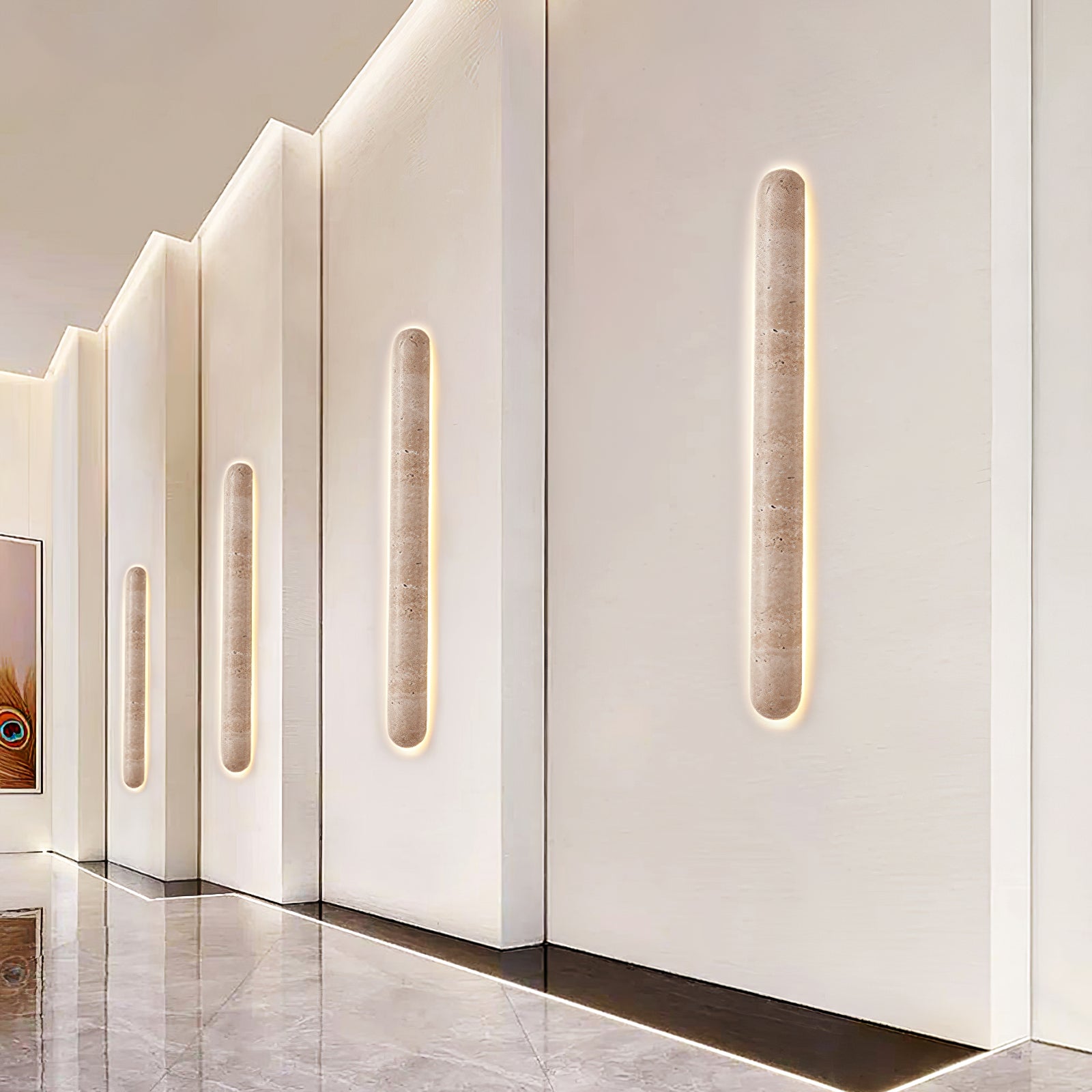 Syveniel Travertin Luminaire Mural - Neutralighting