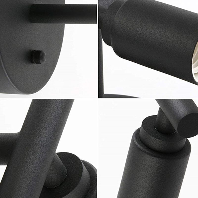 Silva Applique Murale Simple, Métal/Verre, Noir, Salle de Bain - Neutralighting
