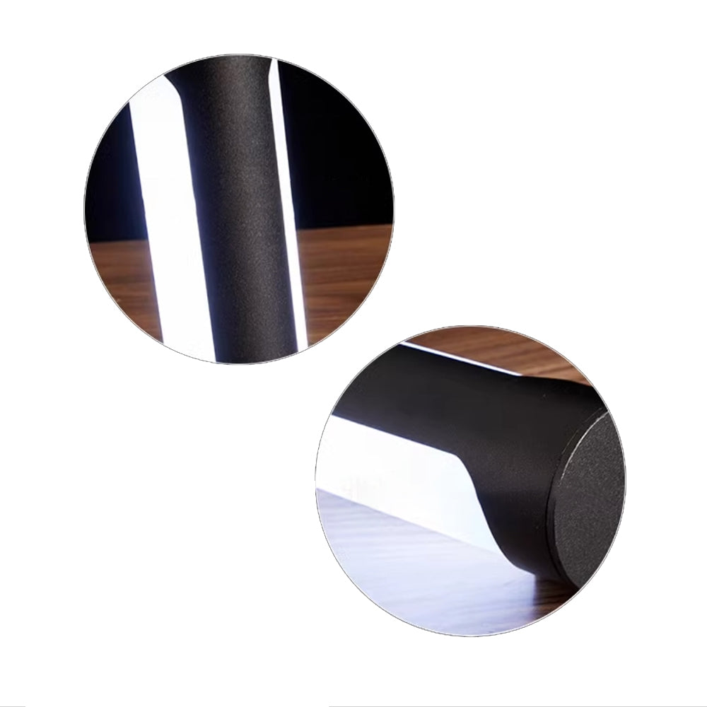 Ray Minimaliste LED Lampadaire Noir Métal/Acrylique Extérieur - Neutralighting