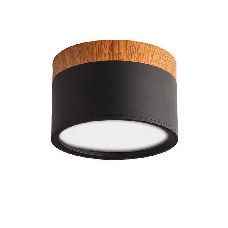 Jojo Petit Plafonnier Led Multicolor Bois Nordique. Couloir - Neutralighting