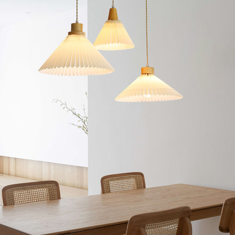 Ritta Suspension Cluster, Plissé 4 Styles - Neutralighting