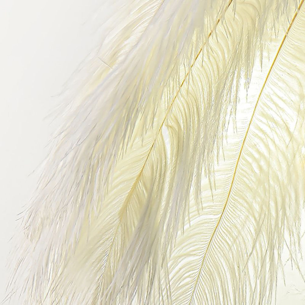 O'Moore Applique Murale Design LED Plume Moderne Métal Plume Blanc Chambre à Coucher/Salon - Neutralighting