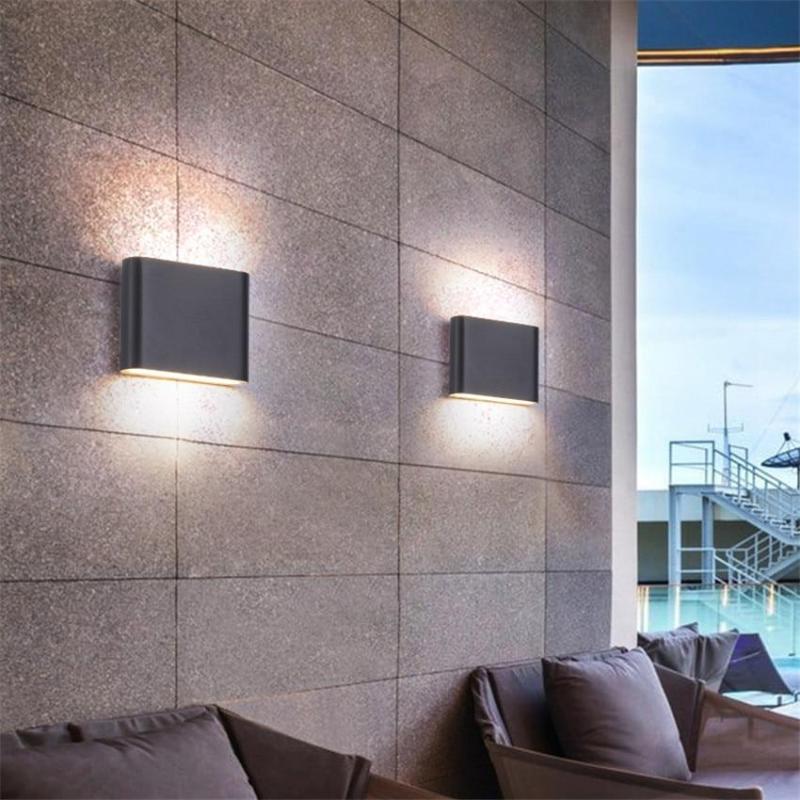 Ray Applique Murale LED Moderne Minimaliste, Noir/Blanc, Cour - Neutralighting