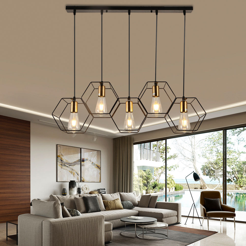 Arisha Suspension linéaire moderne pour le restaurant - Neutralighting