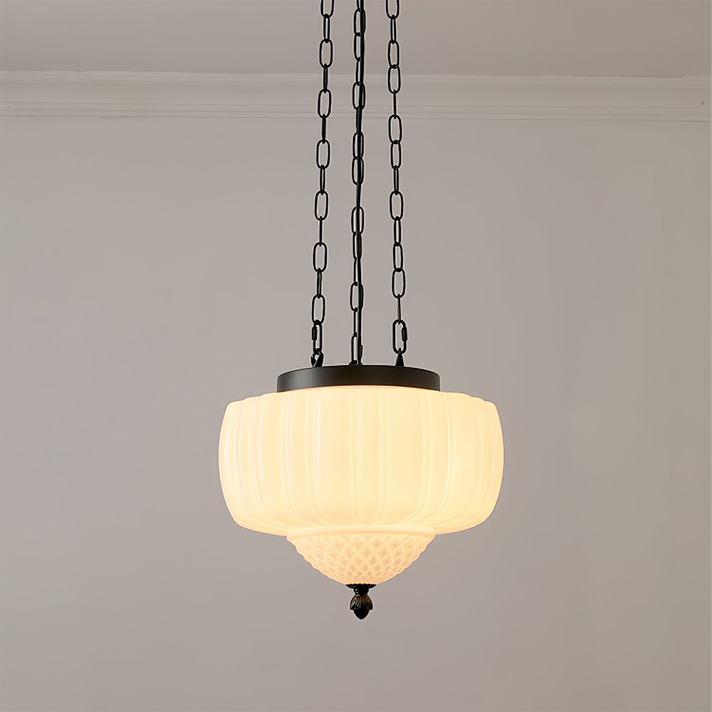 Valentina Moderne Minimaliste Métale Verre Suspension Chambre à Coucher Salle à Manger - Neutralighting