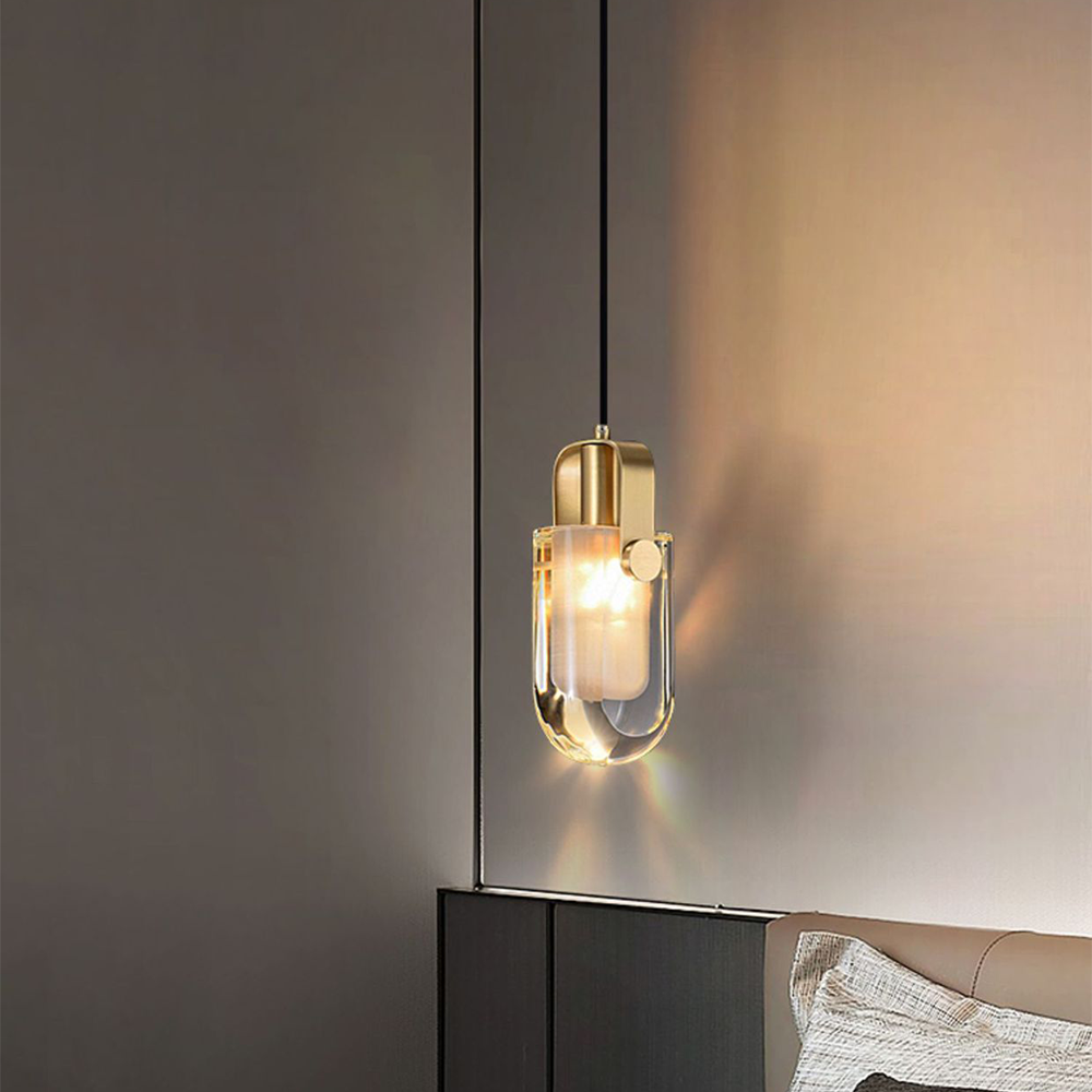 Kristy Classique Linéaire Suspension Cristal Salle à Manger Sallon - Neutralighting