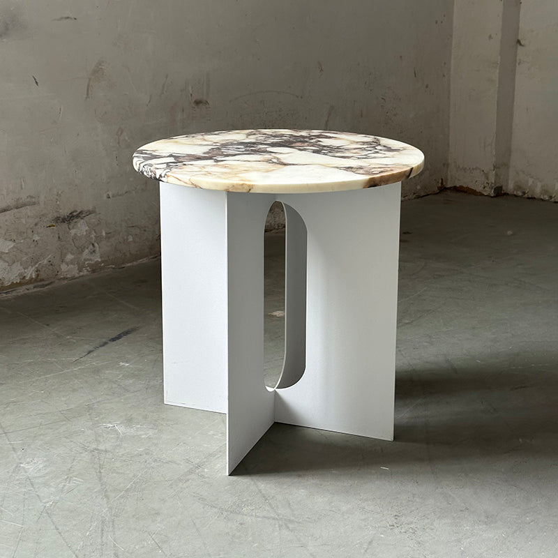 Acariel Modern Minimalist Marble Side Table Accessories - Lamp Copper