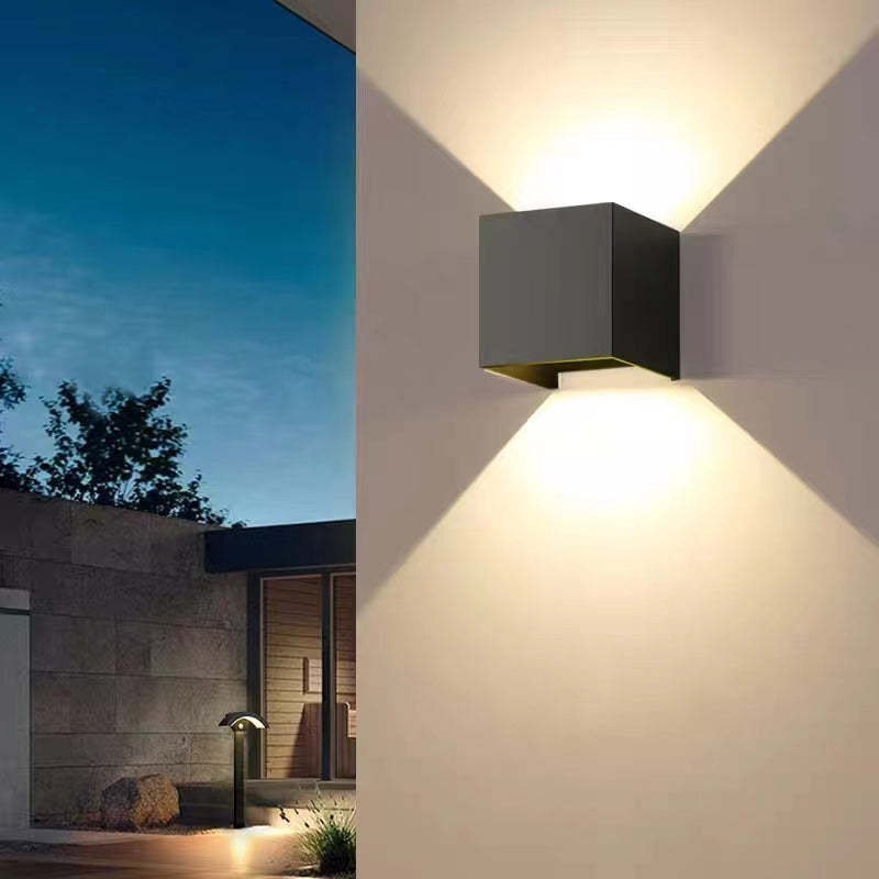 Nexu Applique Murale Carrrée Minimaliste Intérieur/Extérieur - Neutralighting