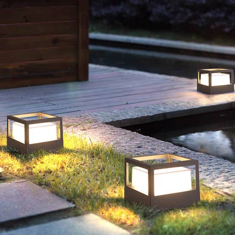 Ray Lampe Solaire de Poteau, Basique, L 14/18CM