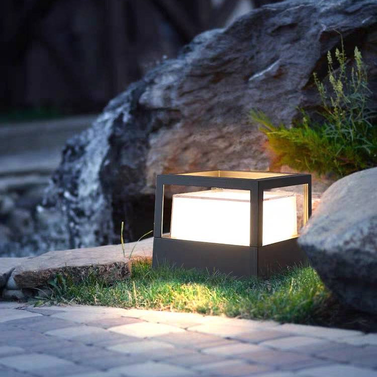 Ray Lampe Solaire de Poteau, Basique, L 14/18CM