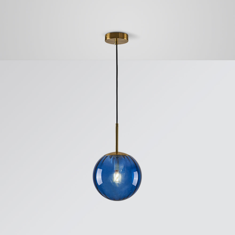 Lexa Suspension Boule Moderne Métal/Verre