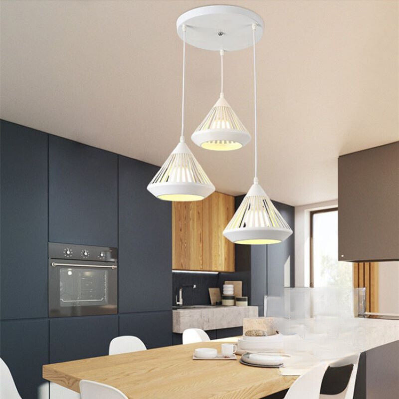 Arisha Moderne Minimaliste Lustre Métal Chambre À Coucher