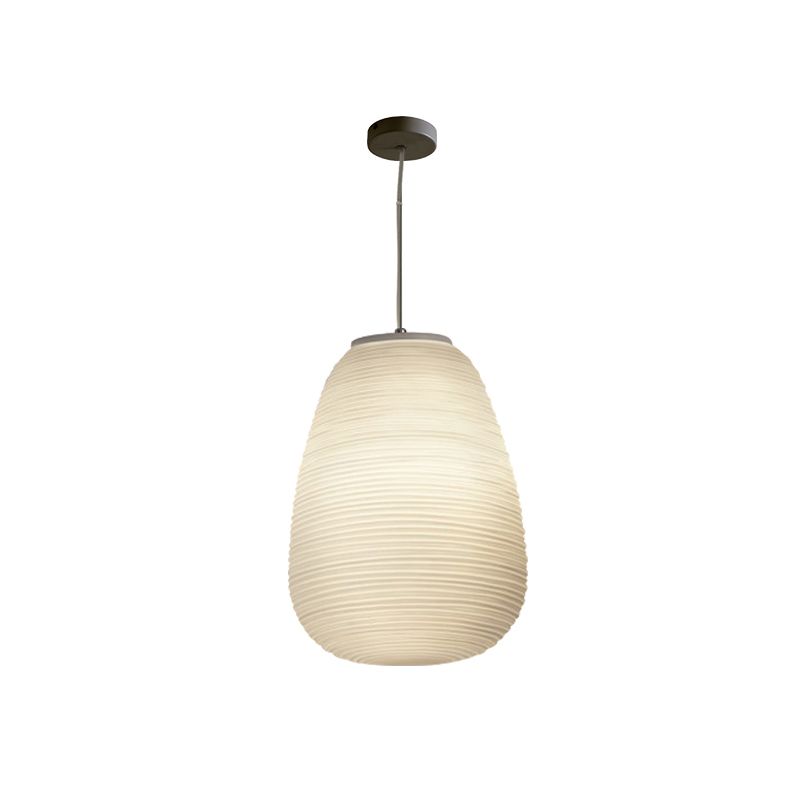 Ritta Design LED Suspension Blanc Verre Métal Chambre à coucher - Neutralighting