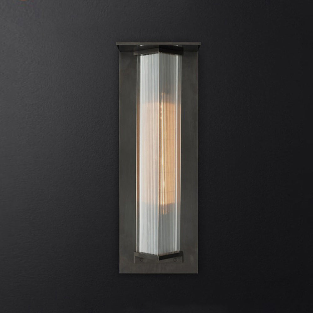 Ray Vintage Design LED Applique Murale Métal Acrylique Extérieur - Neutralighting