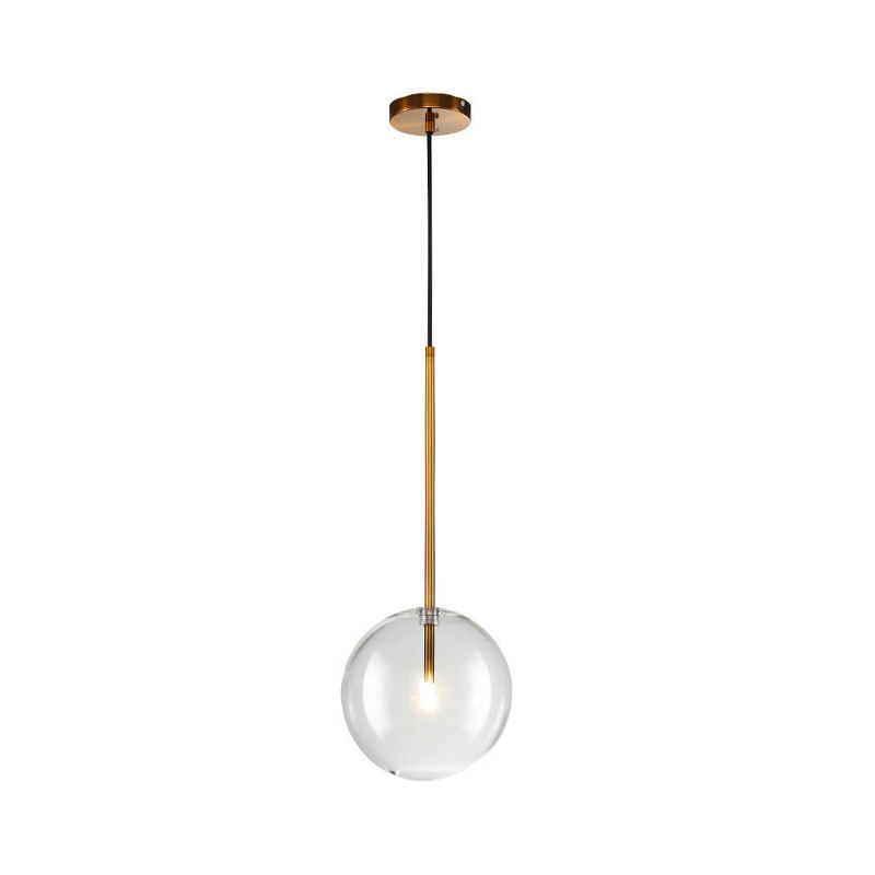 Valentina Glass Bulb LED Suspension Or Métal Verre Chambre à coucher - Neutralighting