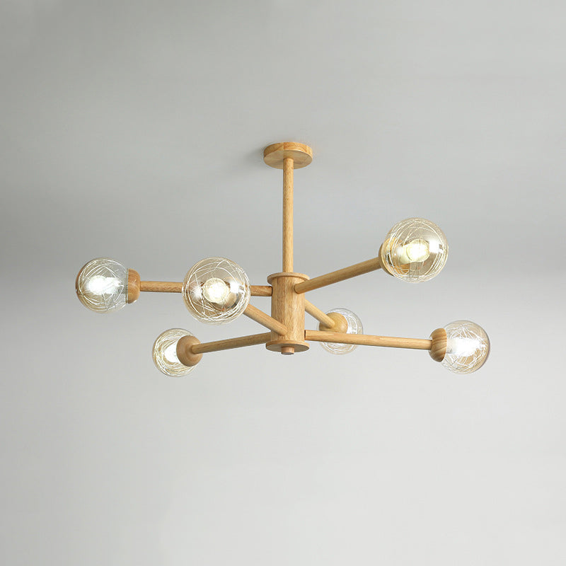 Ritta Suspension Bulle Transparente, Tête 6/8 - Neutralighting