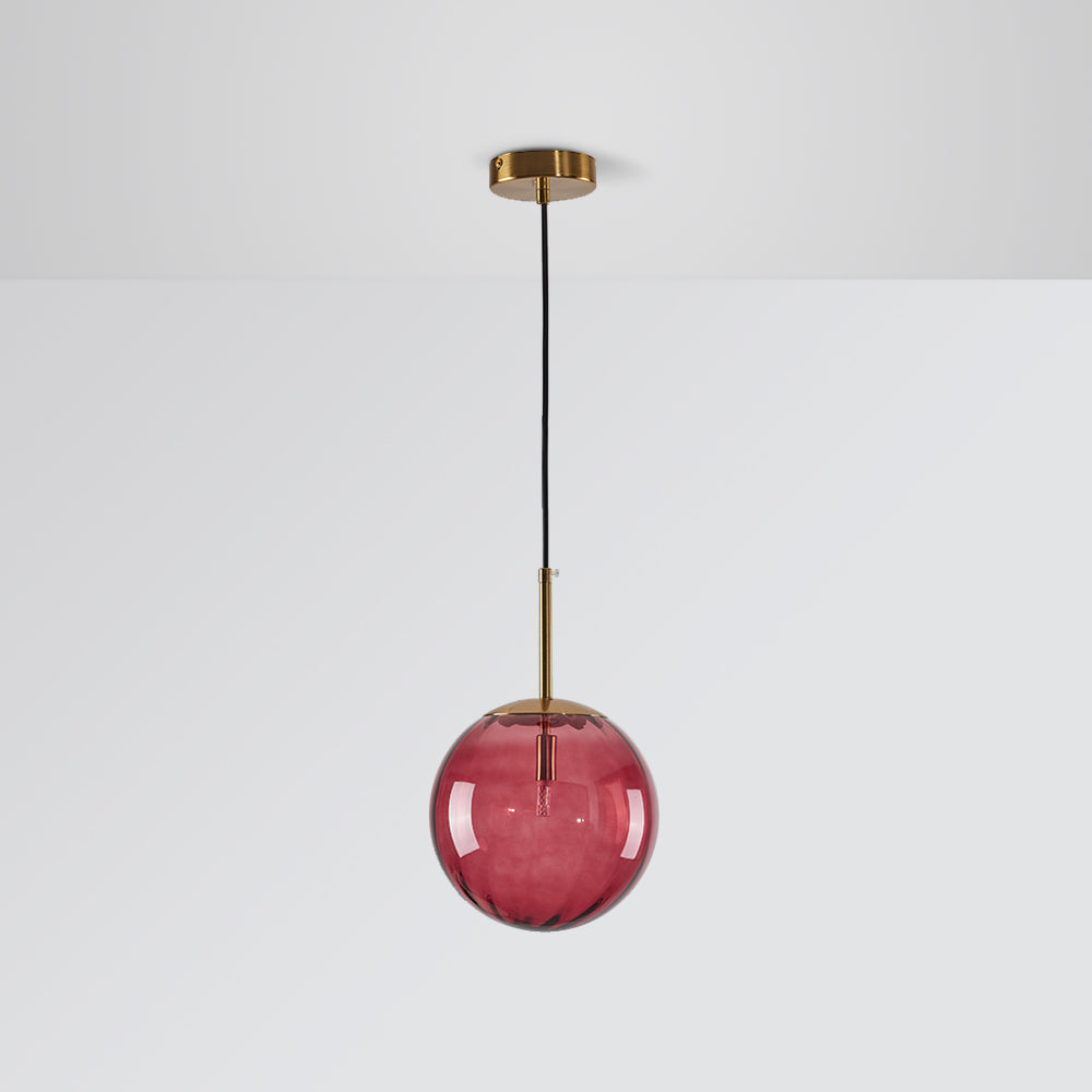 Lexa Suspension Boule Moderne Métal/Verre