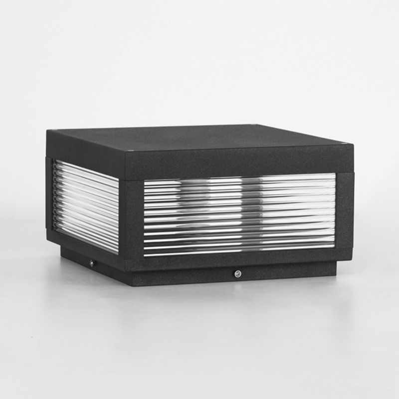 Vetra Lampe de Poteau avec Rayures Horizontales - Neutralighting
