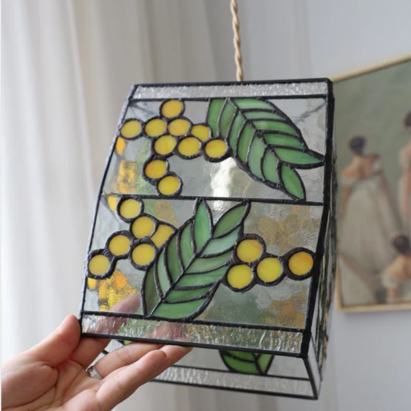 Tiffany Vintage Suspension Verre Salon Chambre à Coucher - Neutralighting