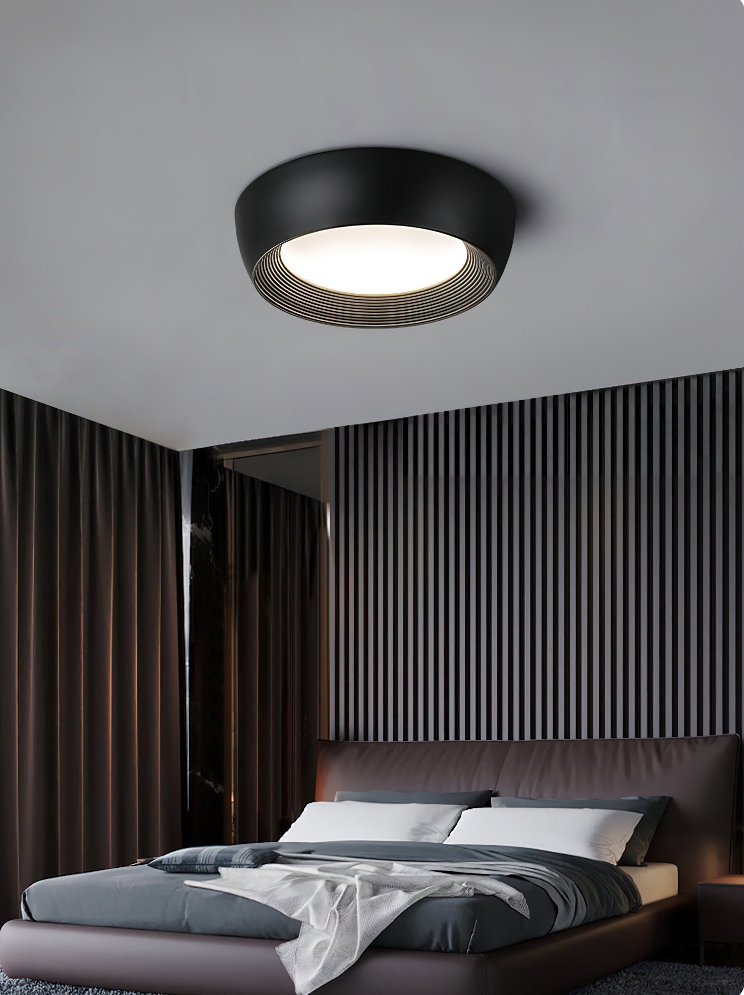 AFX Minimalist Duncan Acrylic Ceiling Light - Lamp Copper