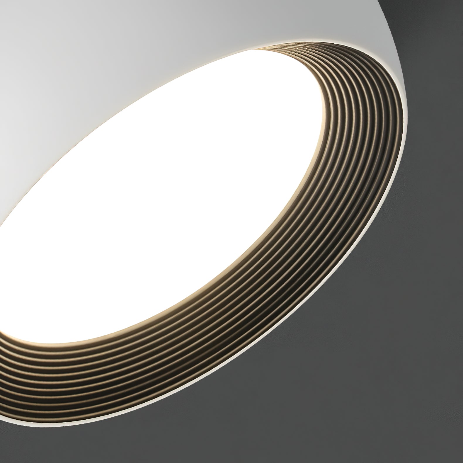 AFX Minimalist Duncan Acrylic Ceiling Light - Lamp Copper