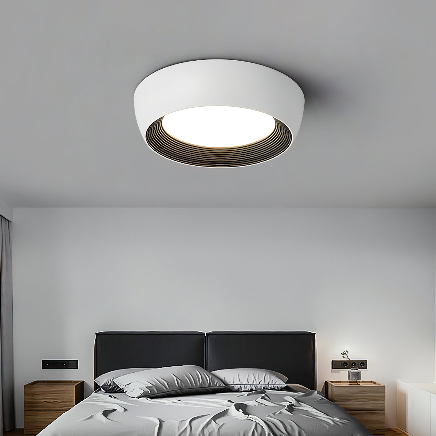 AFX Minimalist Duncan Acrylic Ceiling Light - Lamp Copper