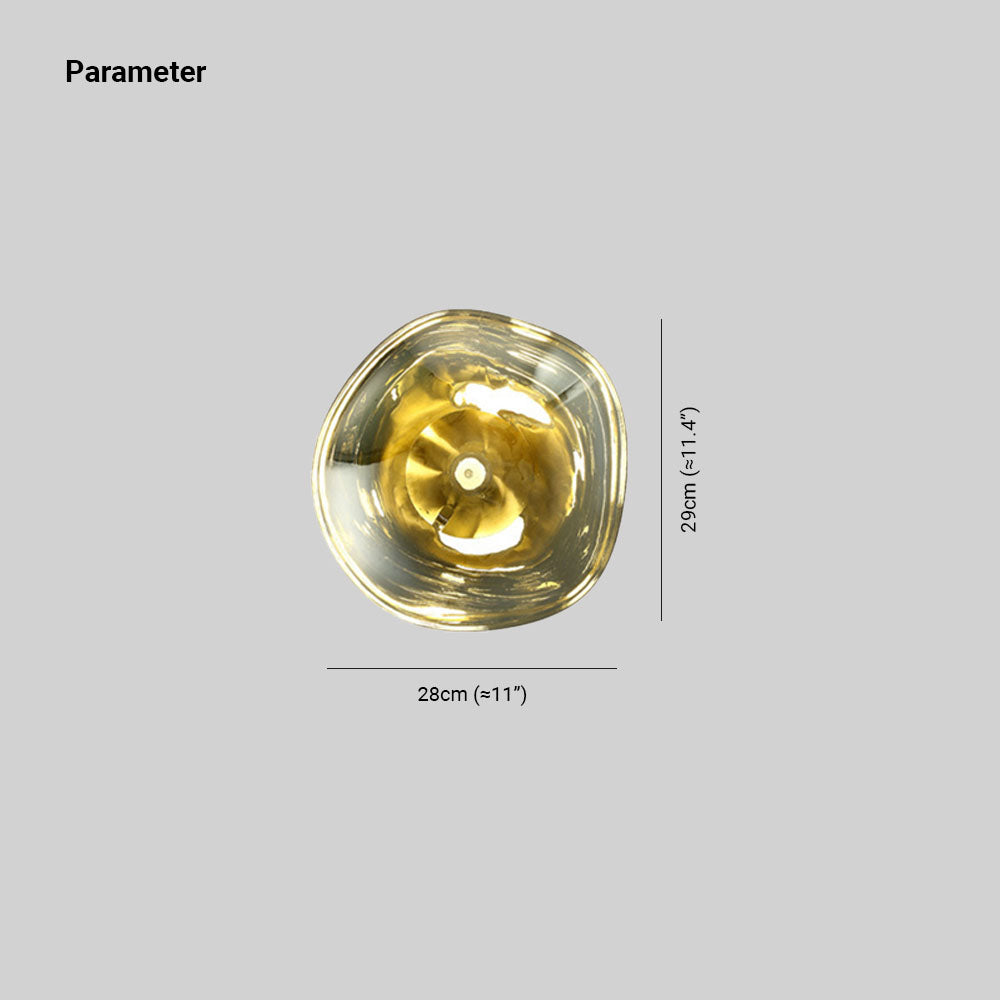 Qorin Applique Murale Lava Ronde - Neutralighting