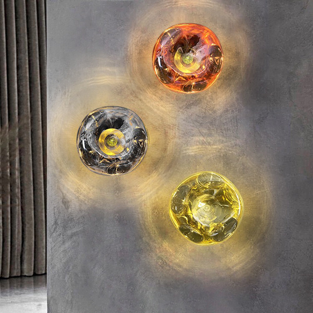 Qorin Applique Murale Lava Ronde - Neutralighting