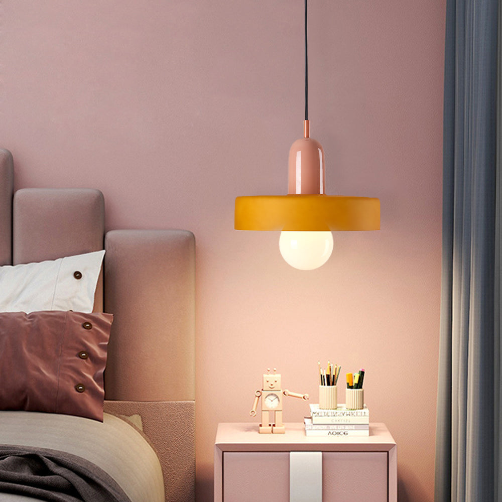 Jess Suspension Ronde Vintage Verre Salon - Neutralighting