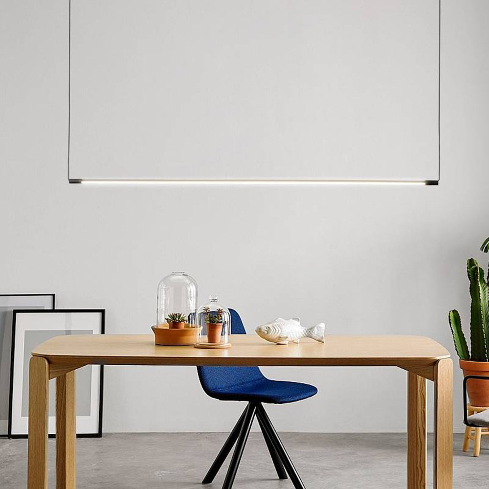 Zynar Suspension Linéaire Minimaliste Noir Chambre - Neutralighting