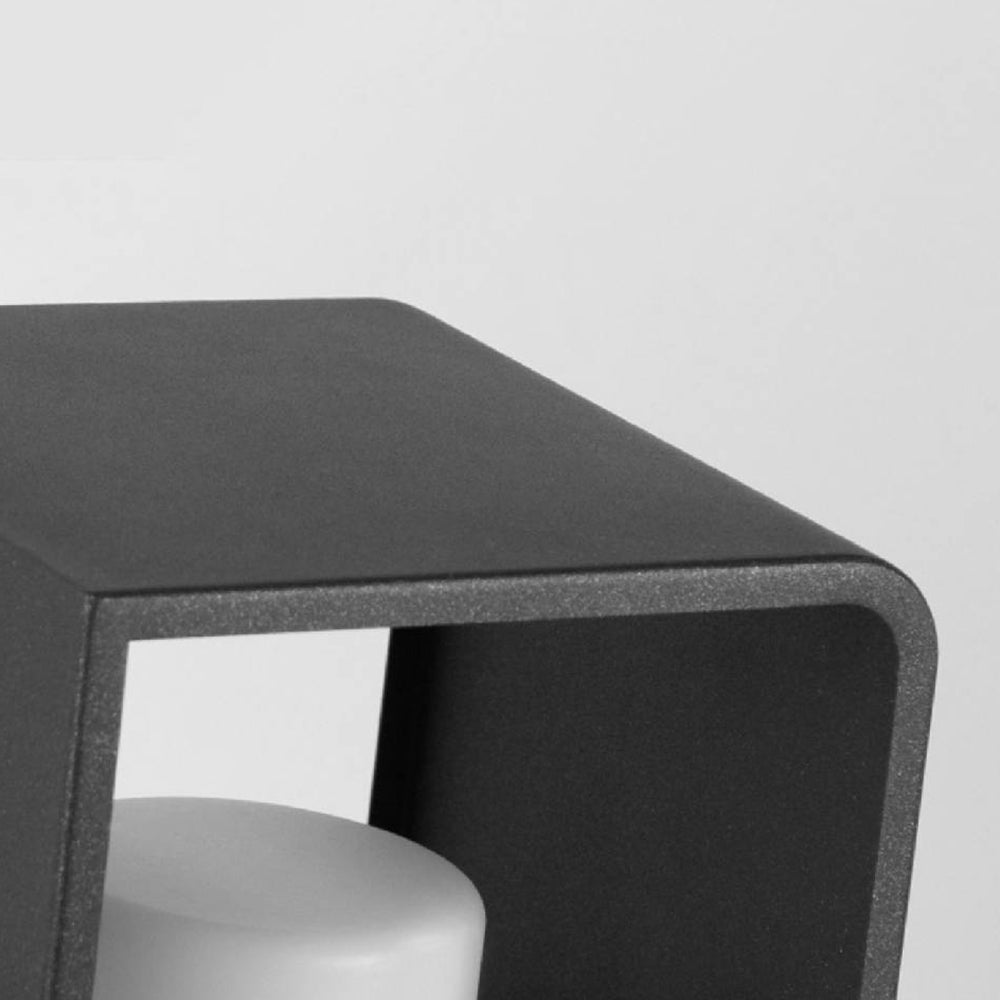 Halie Lampadaire Solaire Bougie Moderne. Métal. Noir. Allée - Neutralighting
