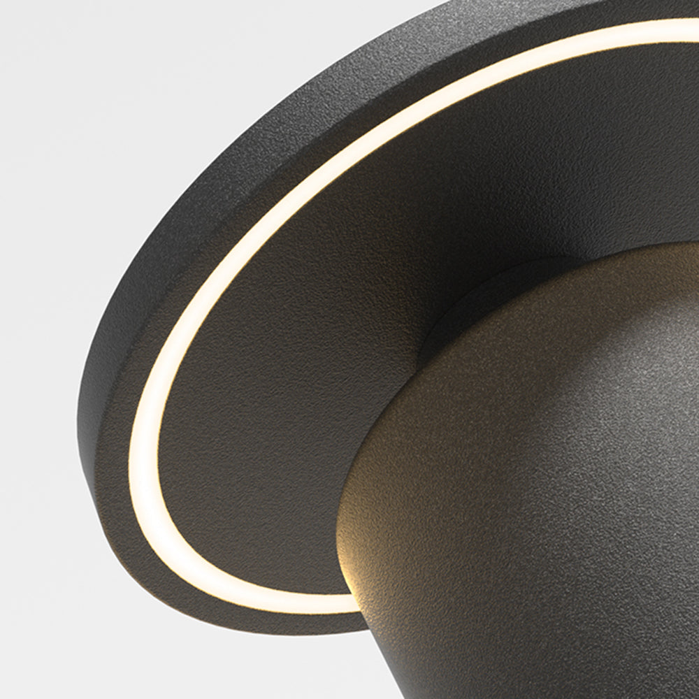 Ray Lampadaire Table Moderne, Métal, Noir, Allée