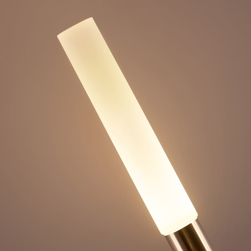 Isha Borne Extérieure Roseau Moderne Noir Allée - Neutralighting