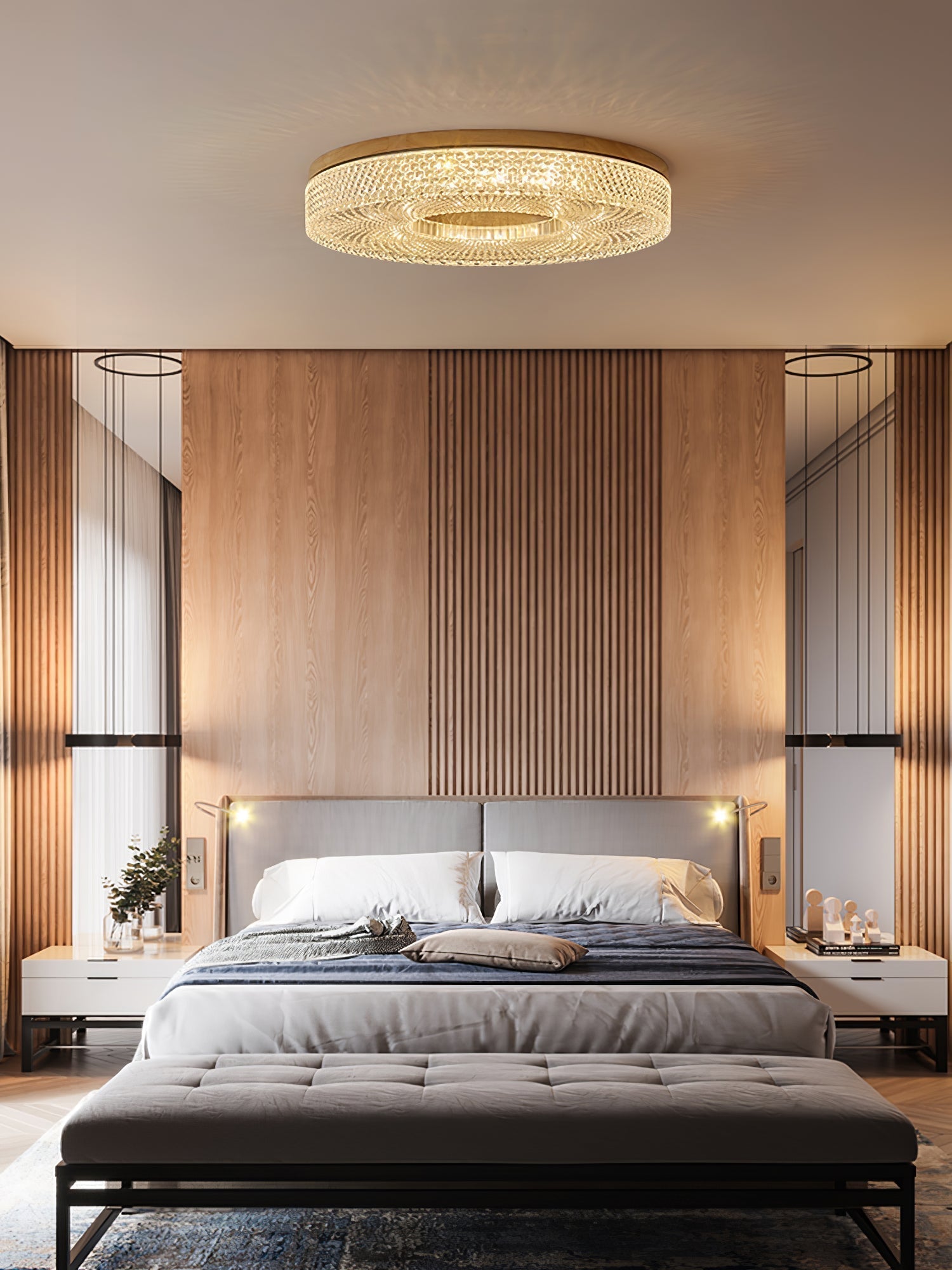 Solara Plafonnier Acrylique Anneau Moderne Minimaliste - Neutralighting