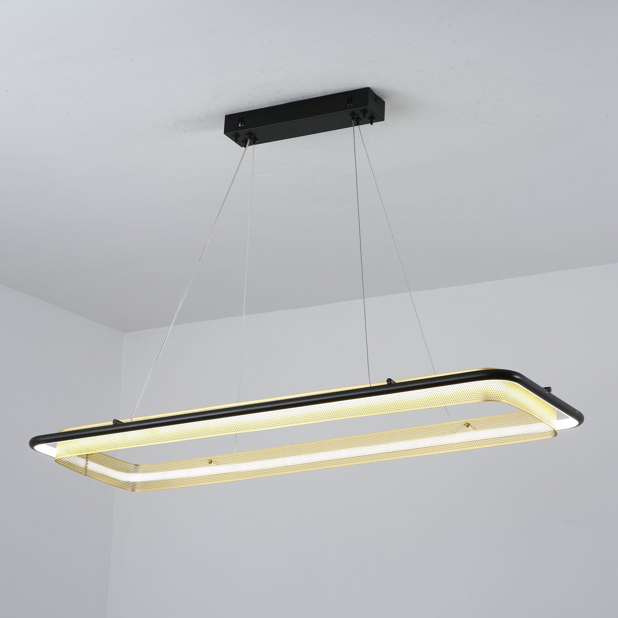 Acrylic LED Round Chandelier - Blowlighting