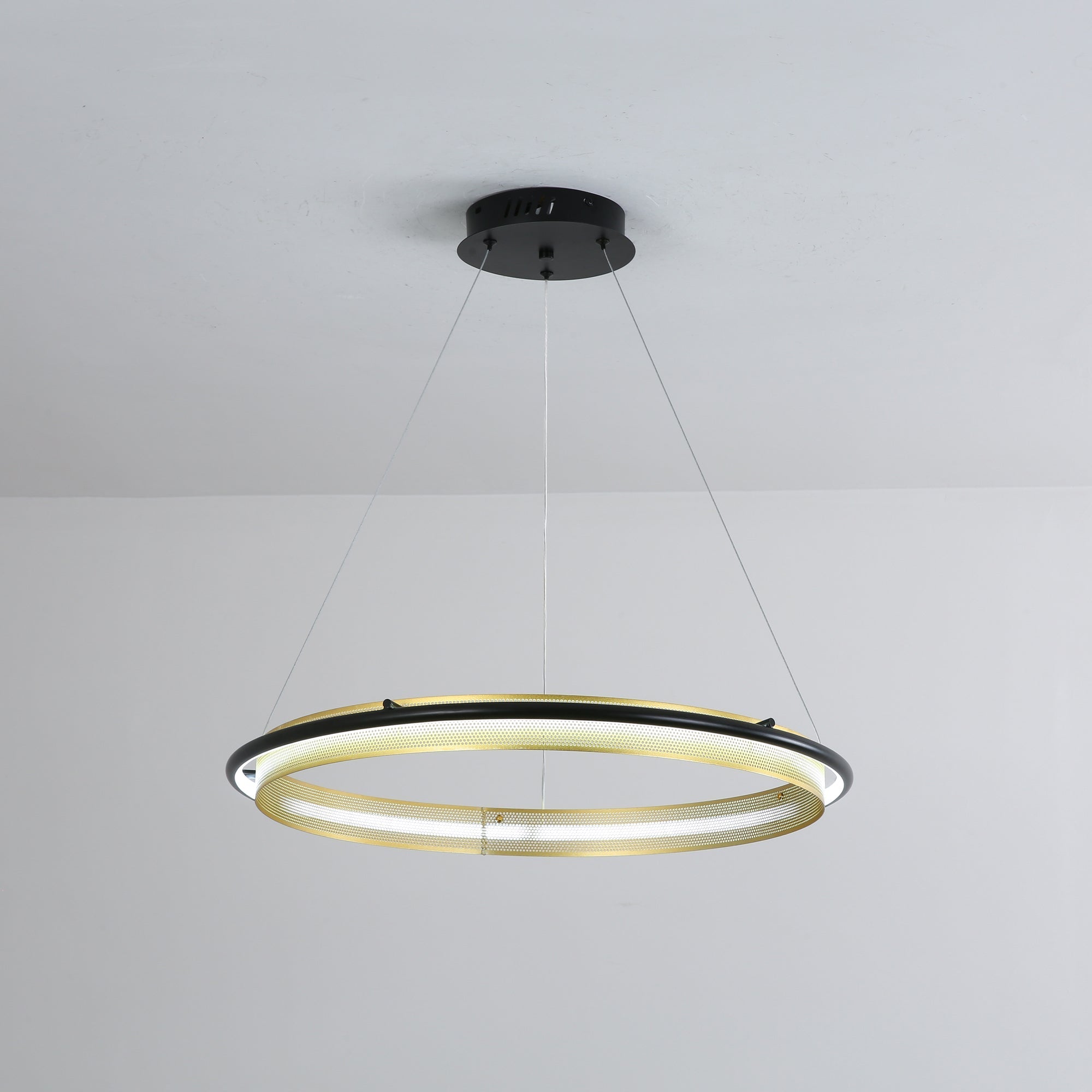 Acrylic LED Round Chandelier - Blowlighting
