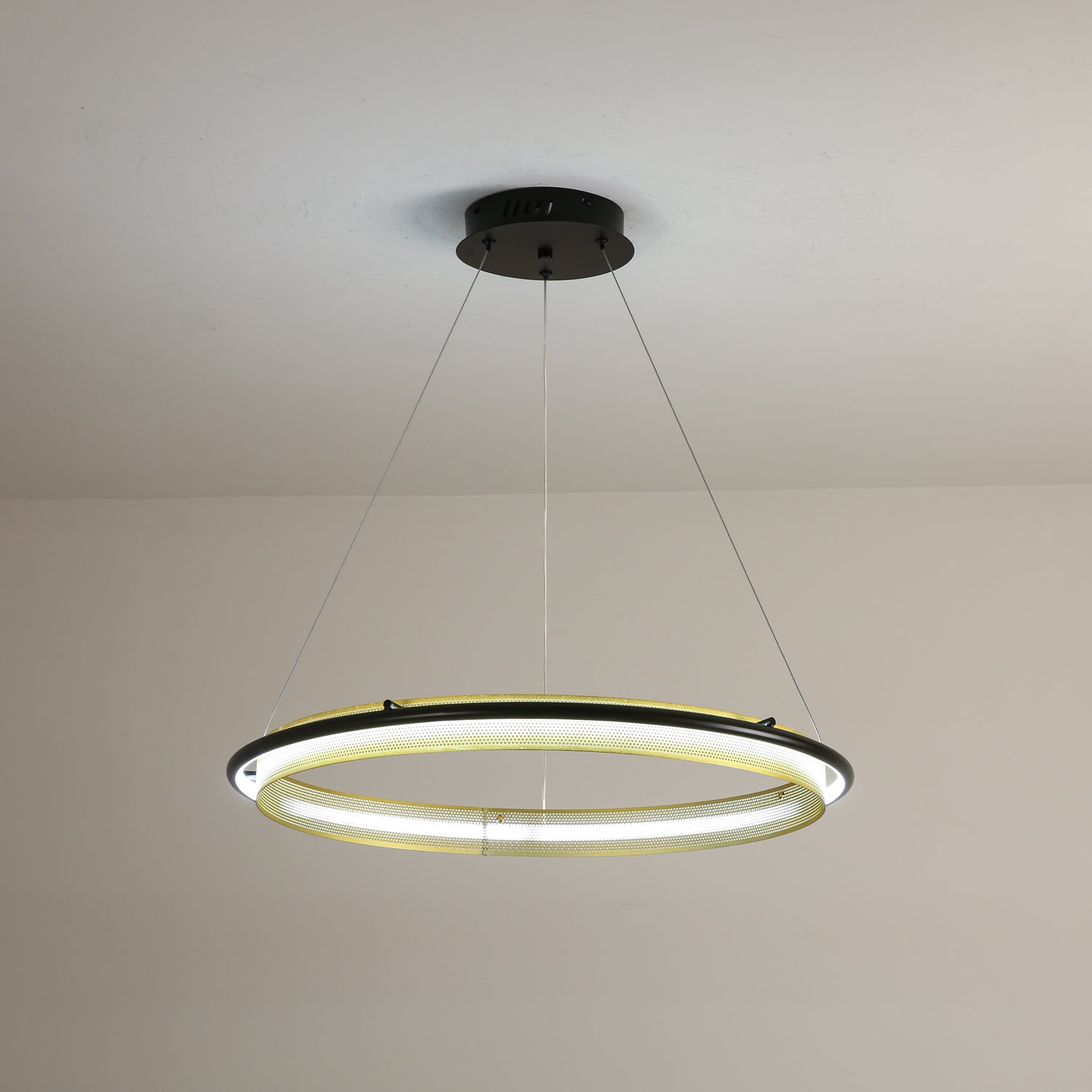 Acrylic LED Round Chandelier - Blowlighting