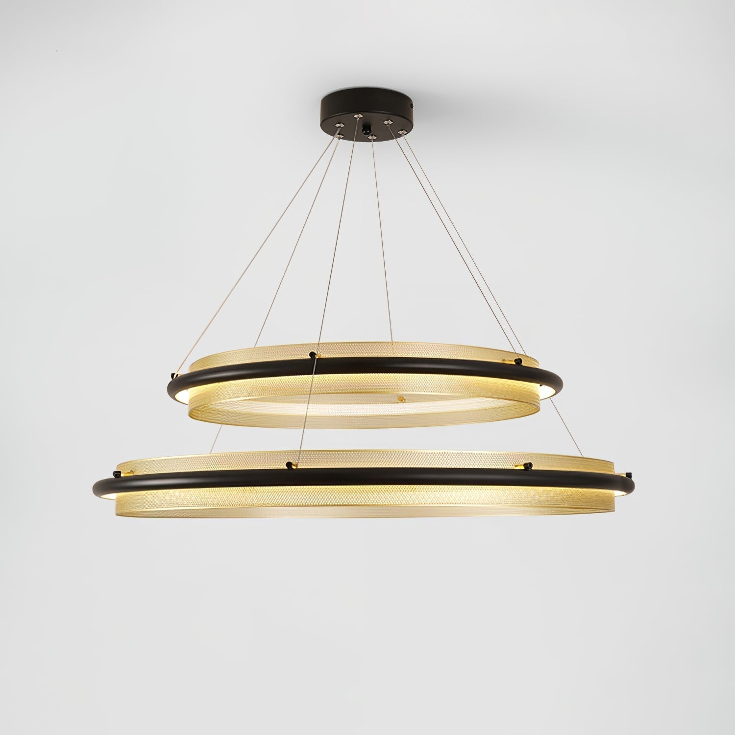 Acrylic LED Round Chandelier - Blowlighting