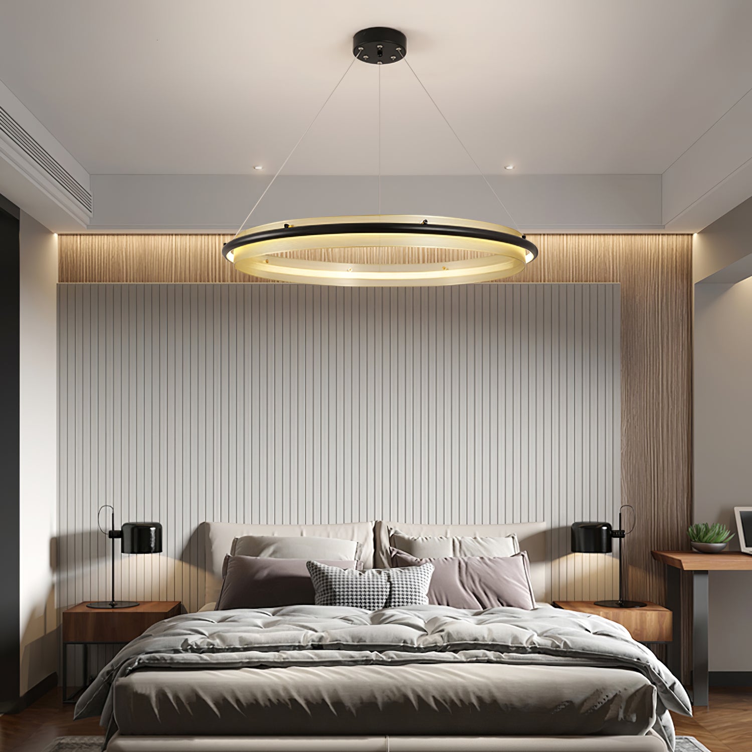 Acrylic LED Round Chandelier - Blowlighting