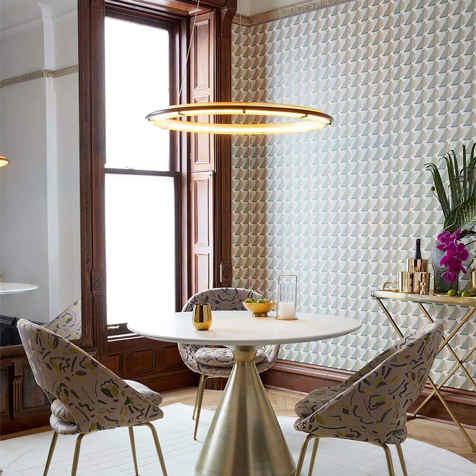 Acrylic LED Round Chandelier - Blowlighting
