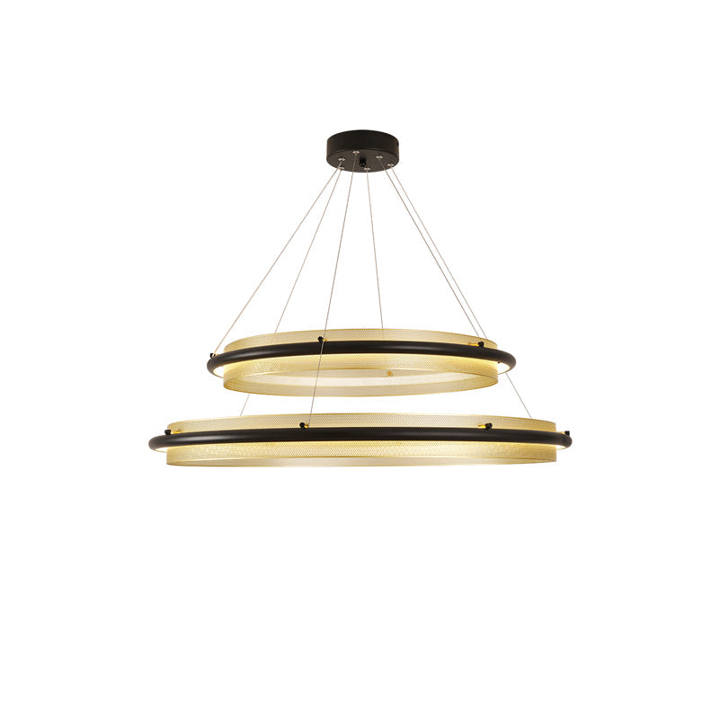 Acrylic LED Round Chandelier - Blowlighting