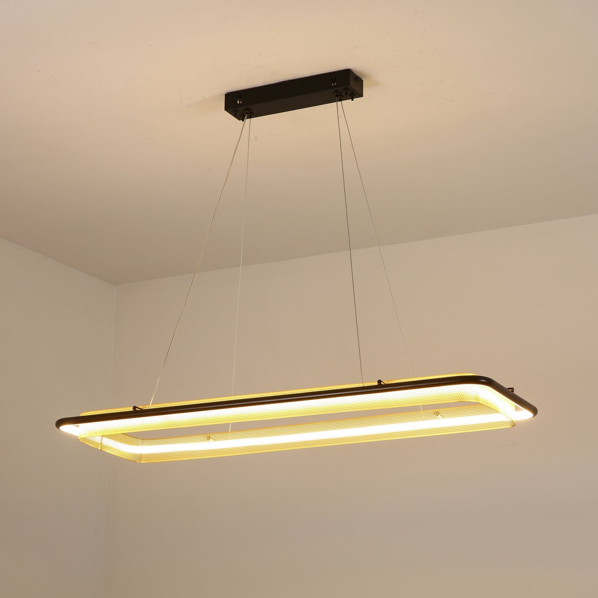 Acrylic LED Round Chandelier - Blowlighting