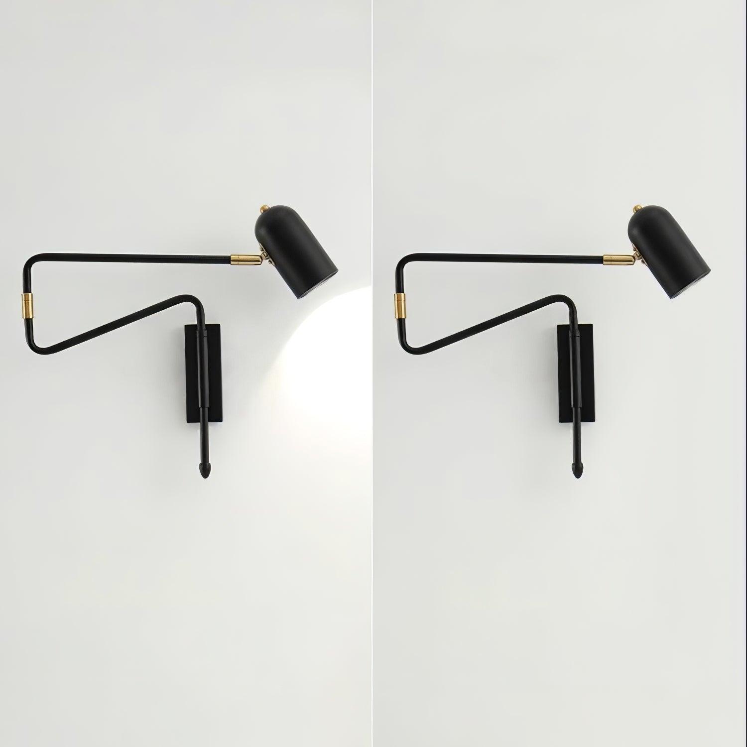 Ivar Adjustable Arm Plug In Wall Lamp - Neutralighting